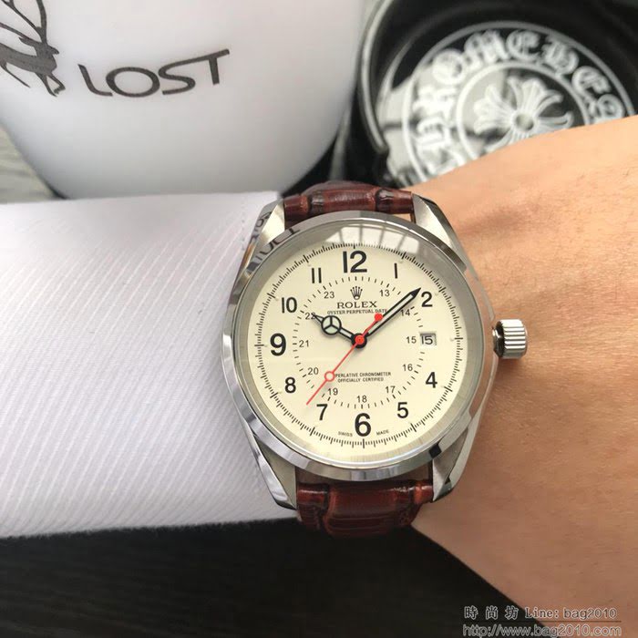 ROLEX勞力士 熱賣全城 經典大三針 全自動機械 精品男士腕表   wssb3878